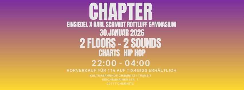 Chapter by Karl Schmidt Rottluff & Einsiedel Gymnasium 