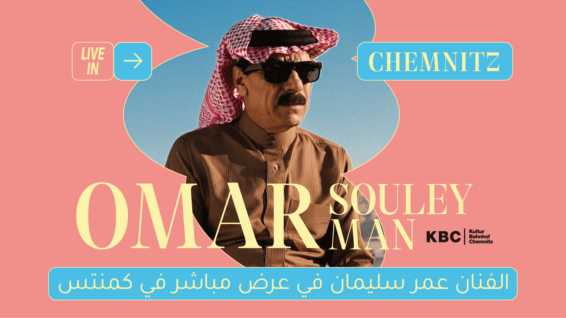 Omar Souleyman @ Kulturbahnhof Chemnitz