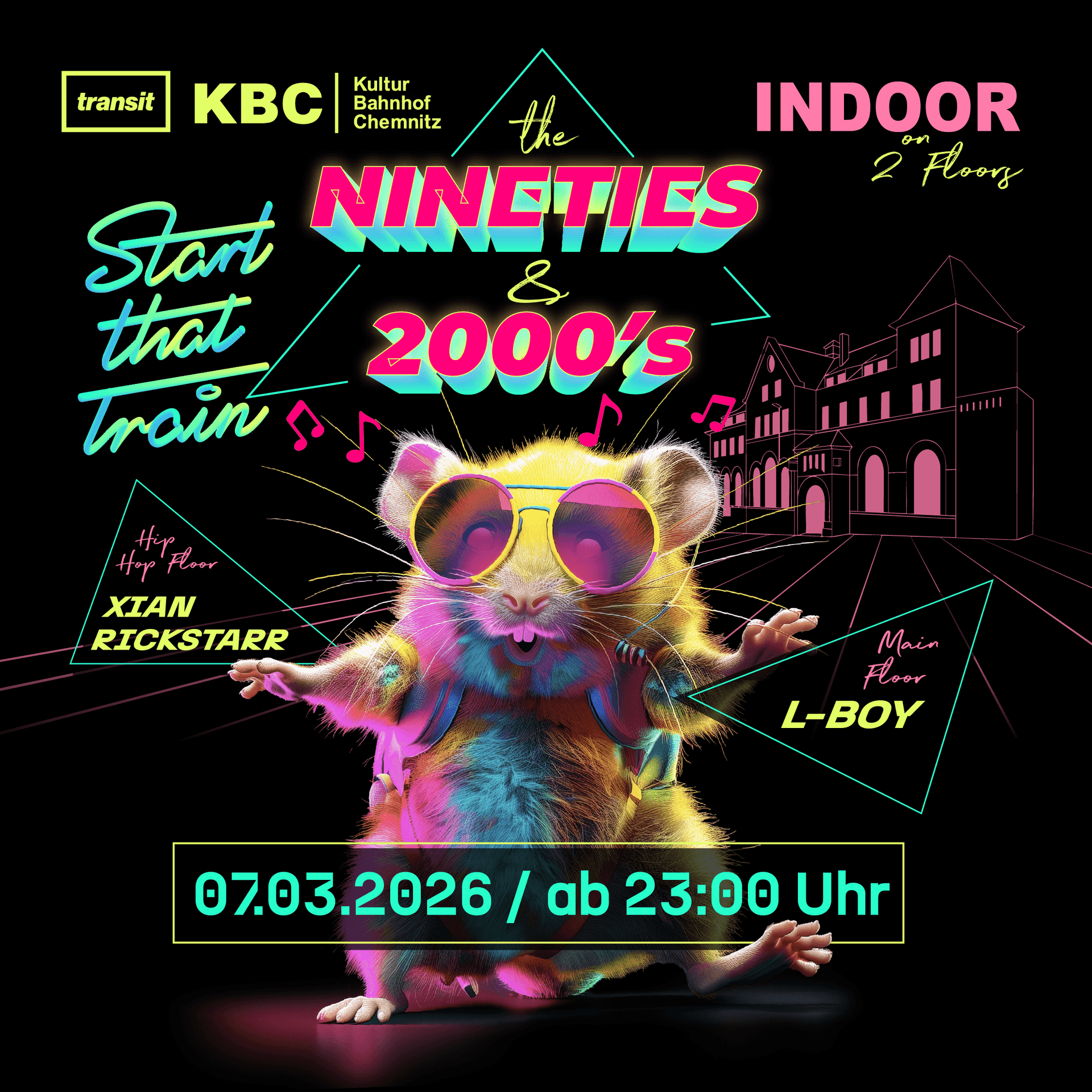 THE NINETIES & 2000‘s – START THAT TRAIN